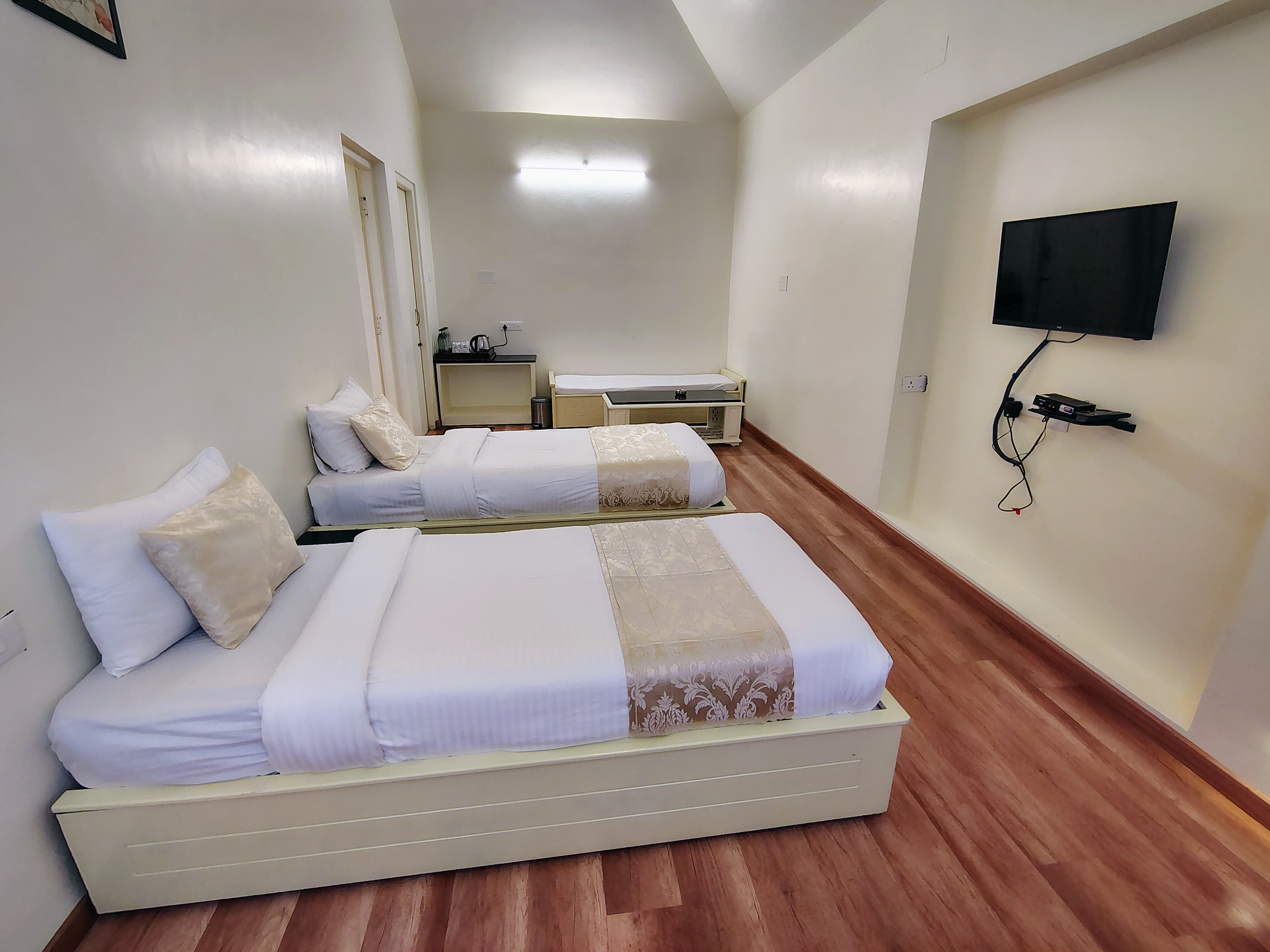 Premium valley view room at Delightz Inn, Ooty