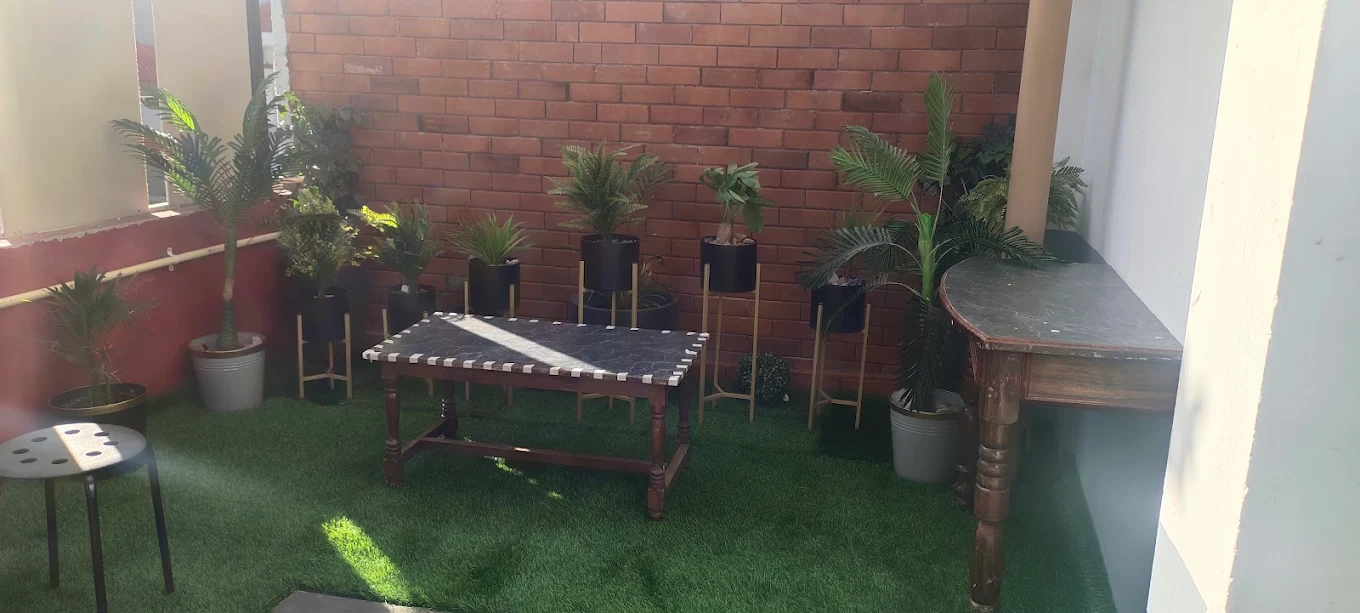 Corridor and shared space at Ganga Sri Balaji Cottage Ooty