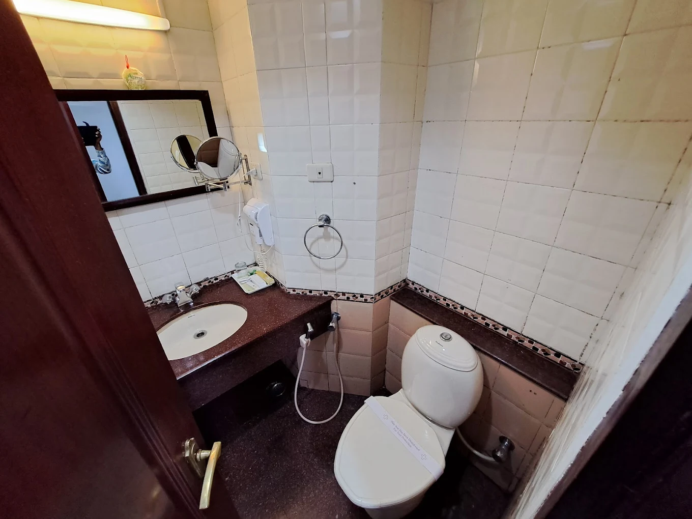 Washroom at Preethi Classic Towers Ooty