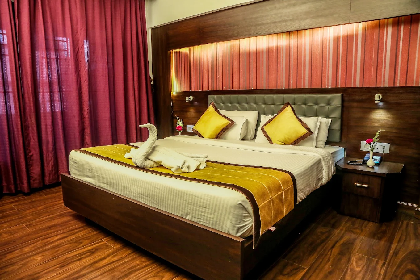 Deluxe room at Hotel Preethi Classic Towers, Ooty
