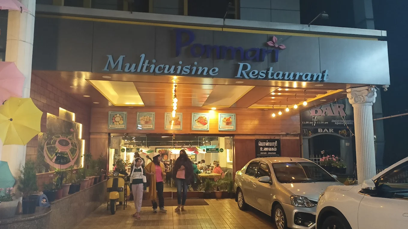 Parking area at Ponmari Residencyy, Ooty