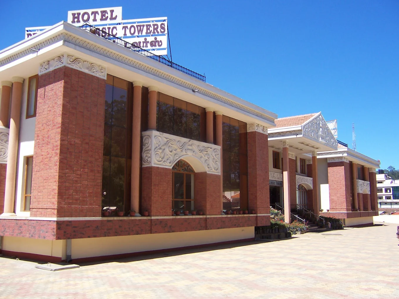 Front exterior of Hotel Preethi Classic Towers, Ooty
