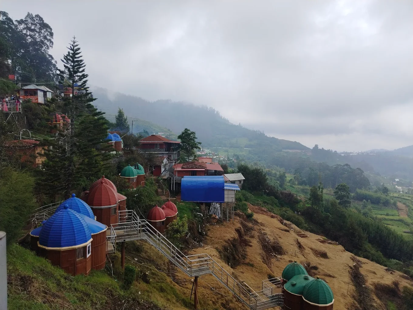 Ketti Valley View on Ooty–Coonoor road with sweeping valley and tea estates