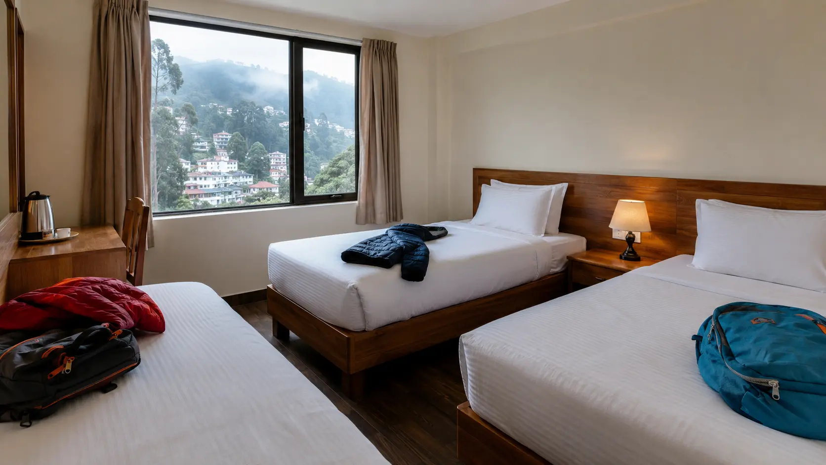 Ooty town area for budget hotel group stays
