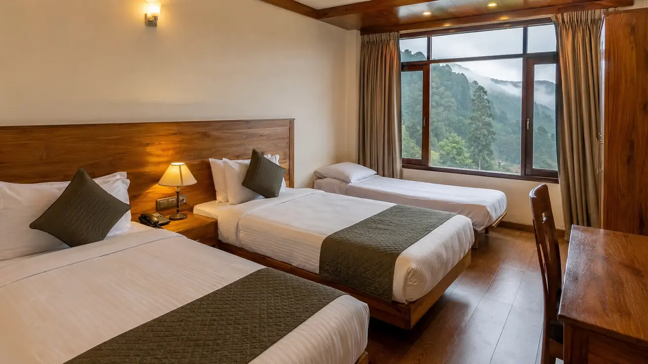 Ooty lake area near many group stay options