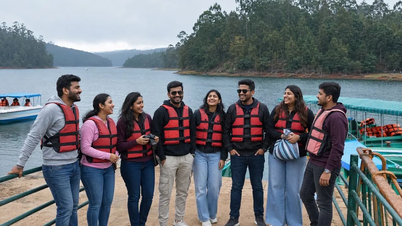 Pykara Lake sightseeing for friends travelling in Ooty
