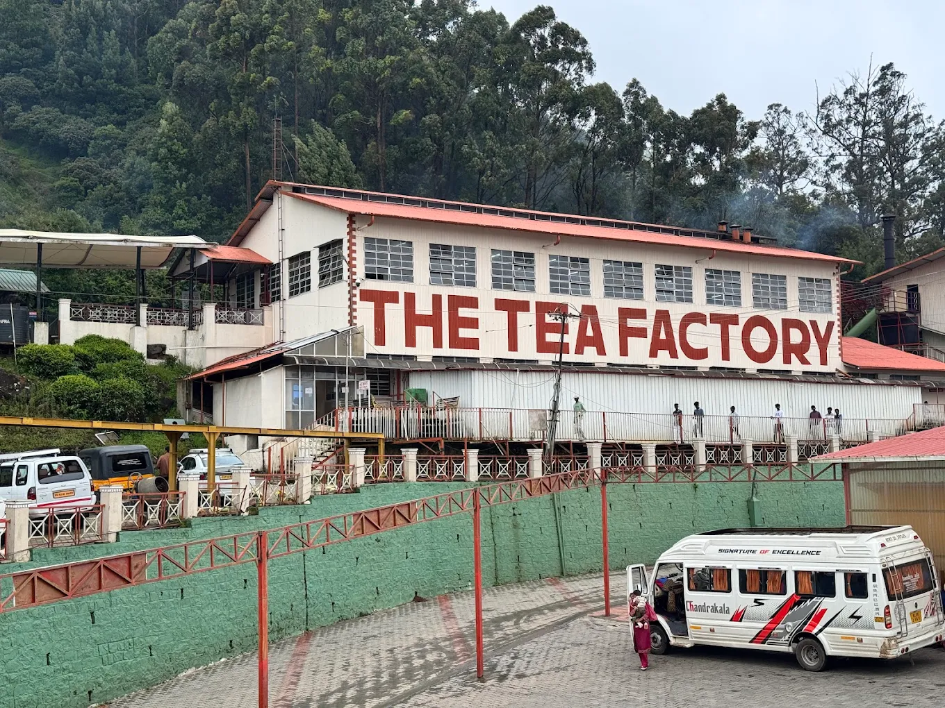 Ooty Tea Factory & Tea Museum with viewing gallery and tea production area