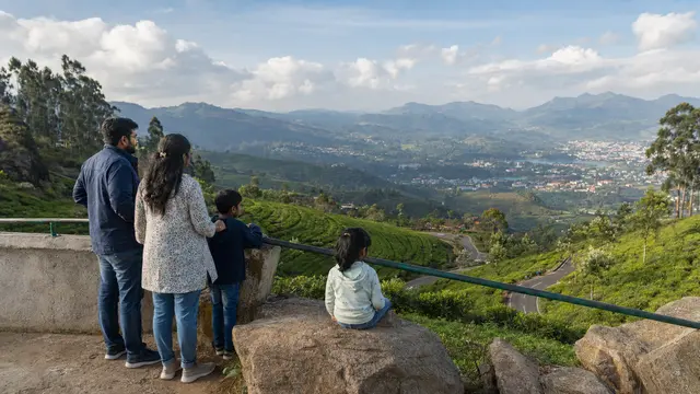Three-day Ooty and Coonoor tour package scenery