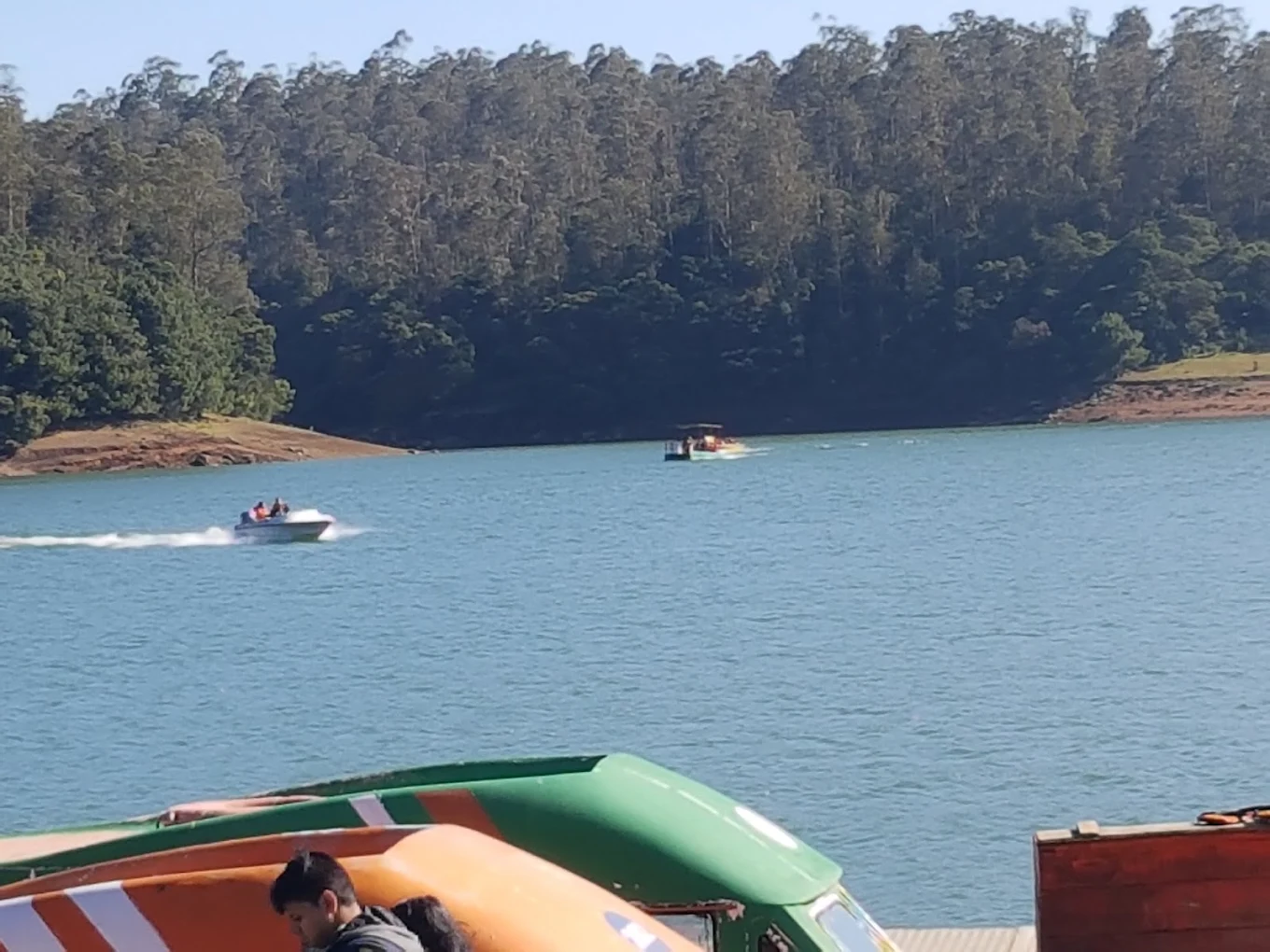 Family sightseeing near Pykara Lake